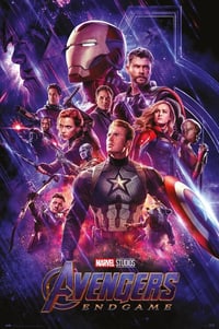 Avengers Endgame Journey's End character poster